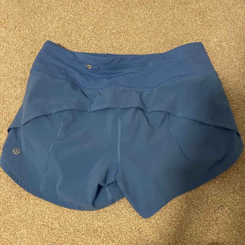 lululemon speed up shorts 4 inch